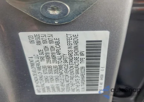 2024 Honda Cr-V Sport-L from USA, damaged, VIN 7FARS6H84RE002299